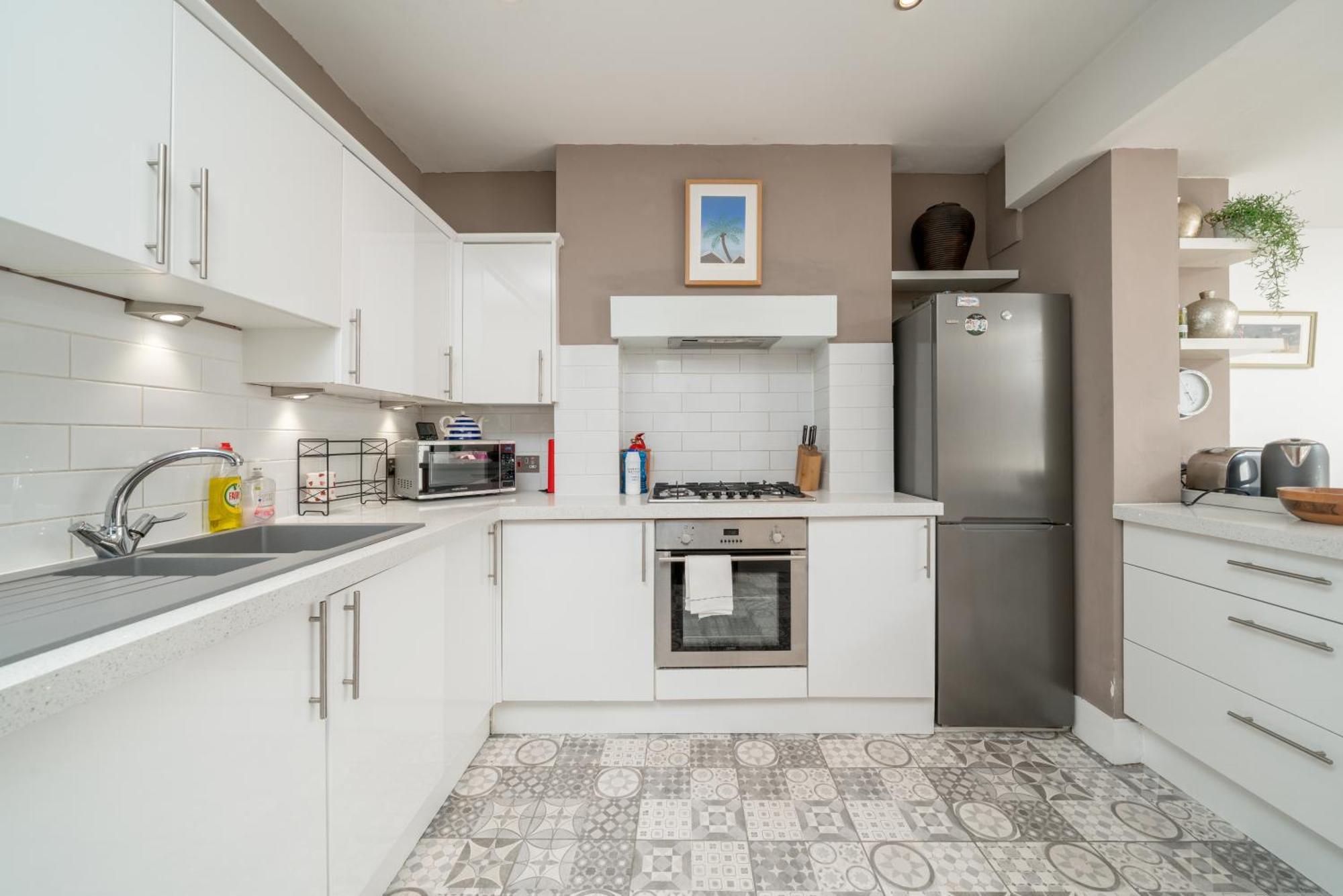 Gorgeous Flat With Garden In Battersea Apartment London Ngoại thất bức ảnh
